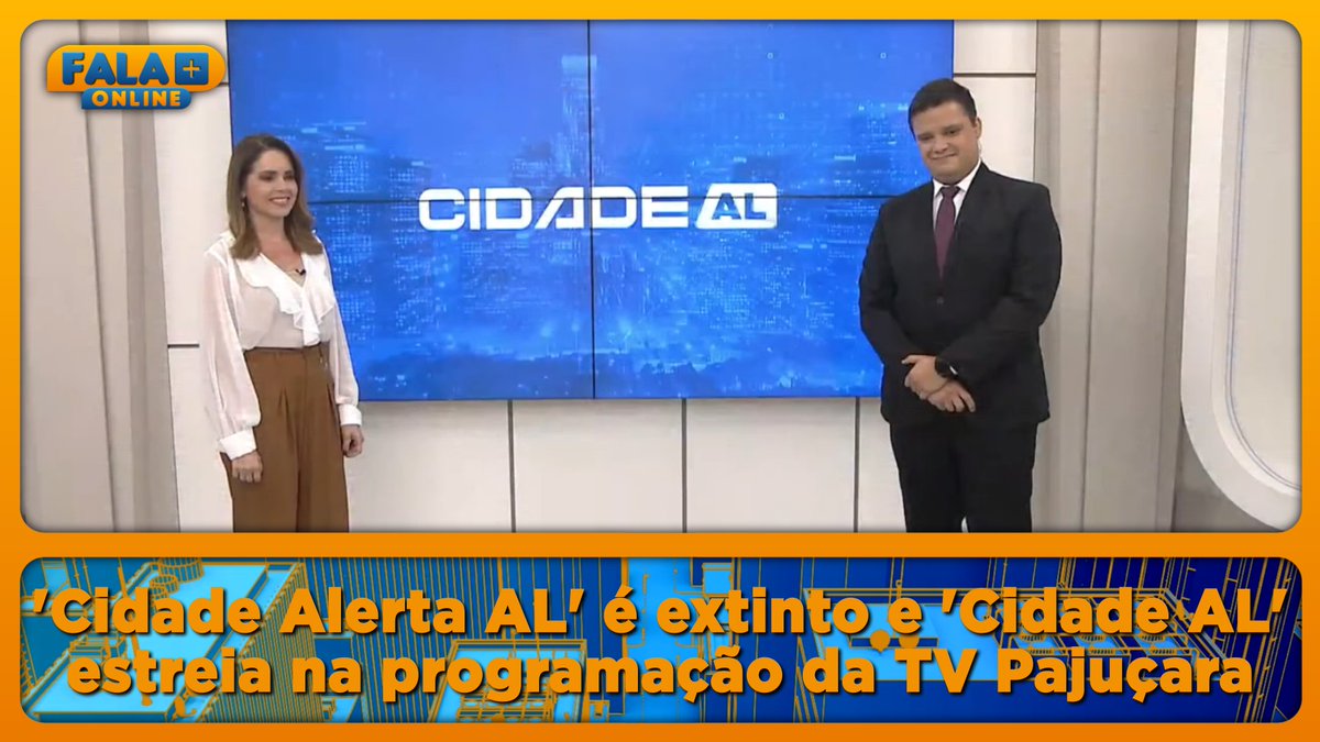 falamaisonline's tweet photo. 'Cidade Alerta AL' é extinto e 'Cidade AL' estreia na programação da TV Pajuçara.
https://t.co/iotYFYRtla
#CidadeAL #TVPajuçara #RecordTV #FalaMaisOnline https://t.co/1hPxsDdRxJ