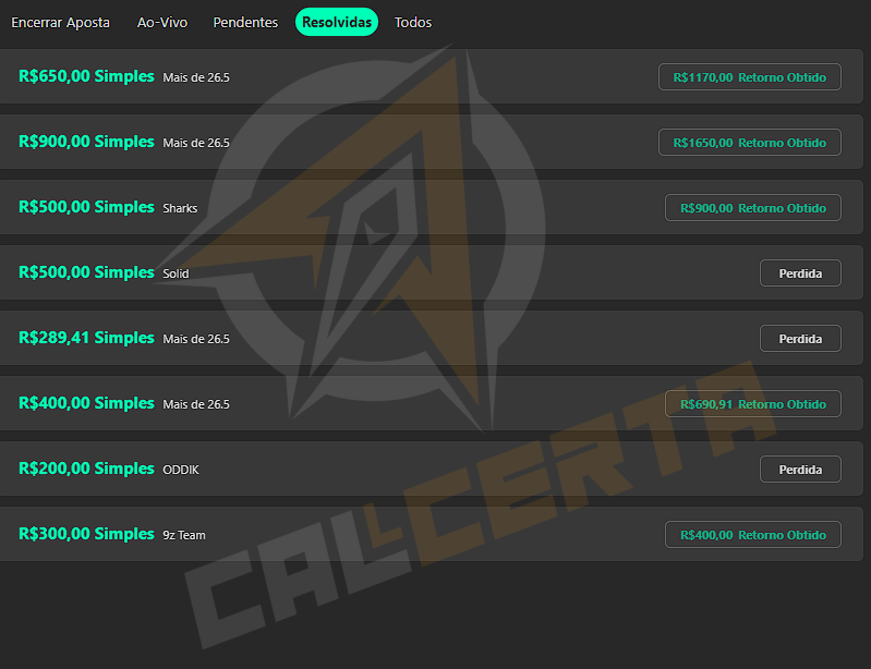 callcertagg's tweet photo. 06/05 Foi um dia complicado!
Mas graças a gestão terminamos mais um dia positivos!

Mesmo diante de percas, façam uma boa gestão, ela que vai te manter lucrativo no mercado a longo prazo.
#esportsbetting #esports #tips #callcertagg #majorcsgo #majordota2 https://t.co/346Cspk4G1