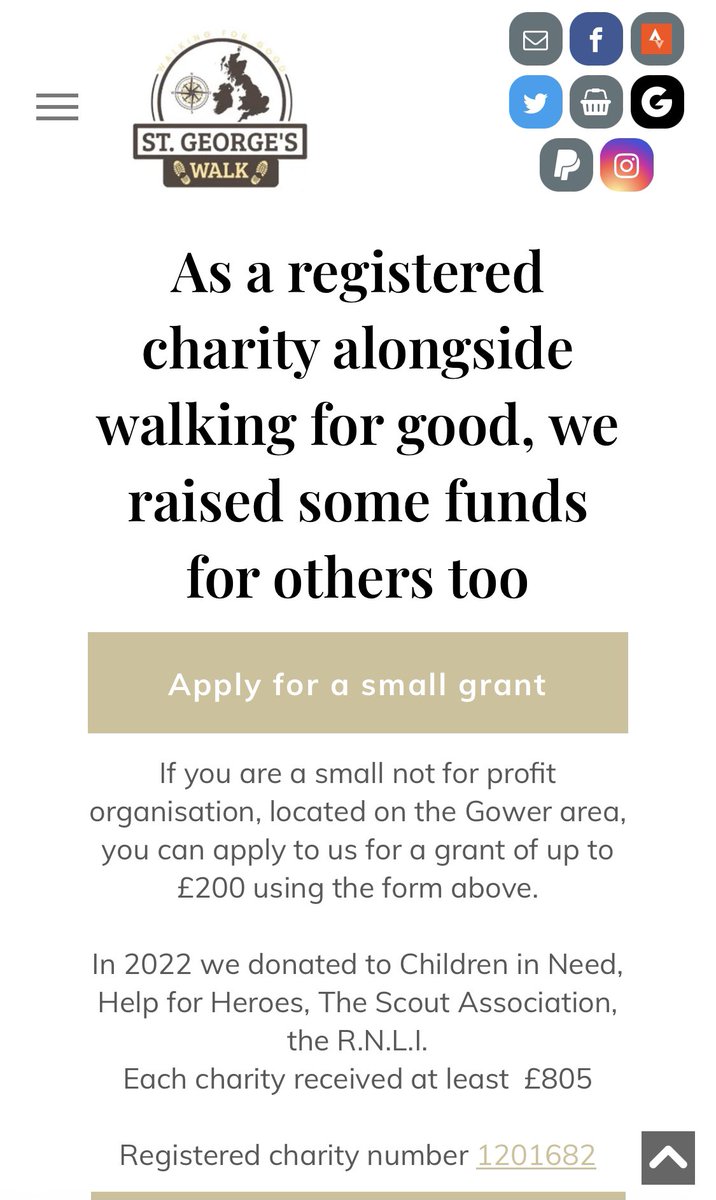 Local grants for #gower charities, community groups and good causes now open - thanks to everyone who walked and supported SGW 23 #walkingforgood