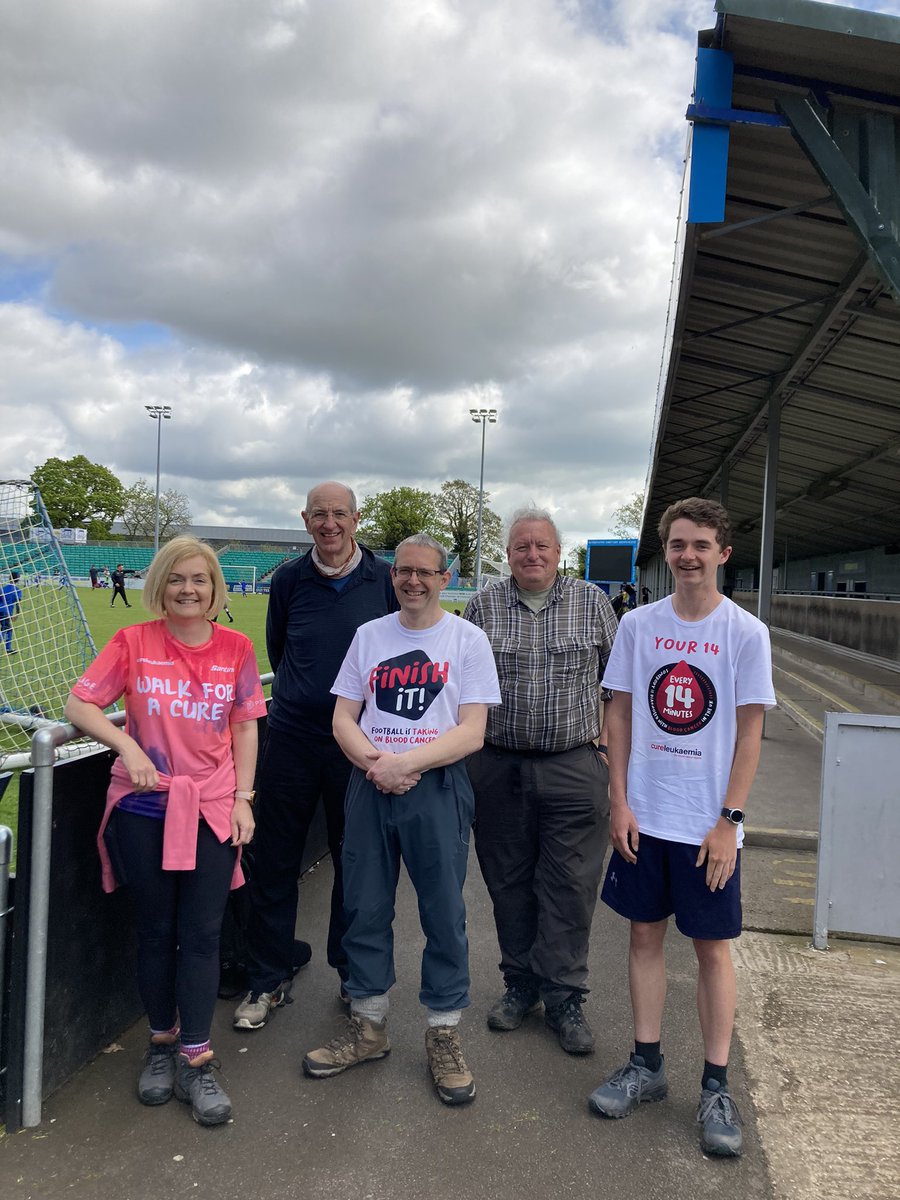Let’s finish it! 
Walking between football stadiums in Birmingham, the Black Country, and Solihull to raise funds for <a href="/CureLeukaemia/">Cure Leukaemia</a> 
In memory of Ed Turner, a brave young man who died from the disease 
<a href="/SolihullMoors/">Solihull Moors FC</a>