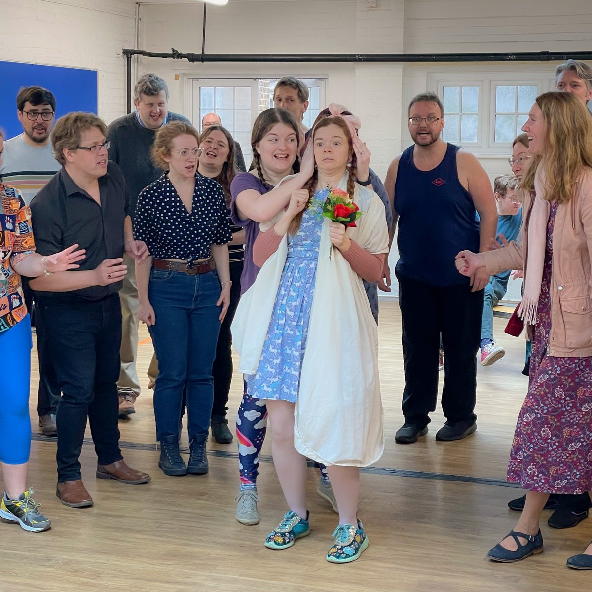 Don't miss out on tickets to The Grand Duke - a riotous farce about conspiracies, roulette and sausage rolls! Check out some rehearsal shots below and then book tickets at gloc.org/grandduke!