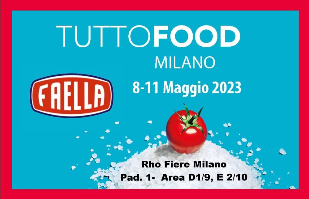 Il PastificioFaella.it vi da appuntamento a Milano 8 - 11 maggio per  Tuttofood 2023 -  Rho Fiere 📍 Pad.1 - Area D 1/9, E 2/10

📩 info@pastificiofaella.com

#tuttofood2023 #gragnano #milano #food
