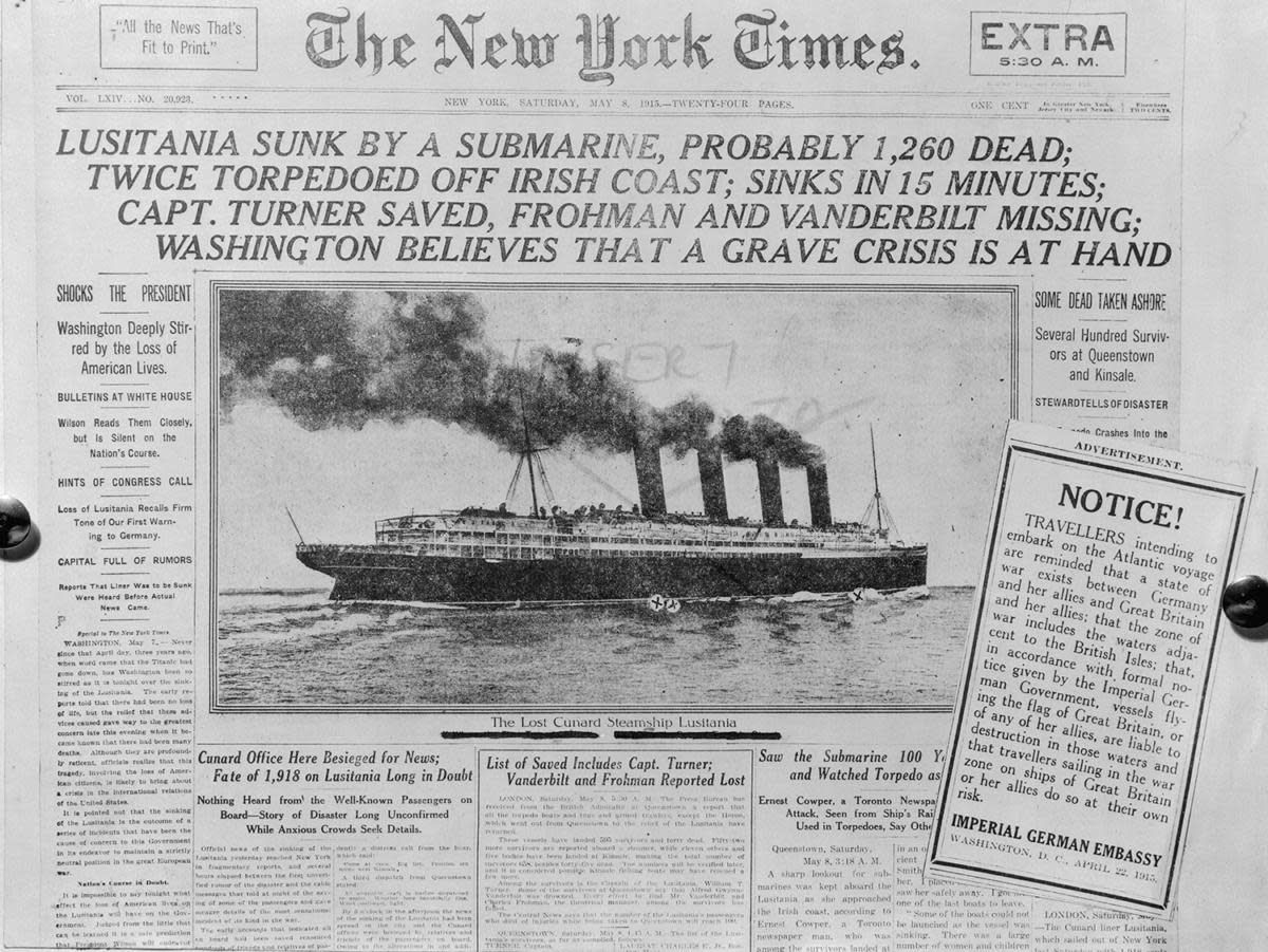 RMS Lusitania Official™ tweet media
