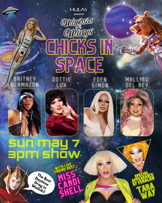 GayIslandGuide's tweet photo. Come One, Come All! The Only Place to Be Every First Sunday! It’s Sunday Funday at @HulasWaikiki for Mimosas & Mary’s with @CandiShell 2pm Doors | 3pm Show!
#gayislandguide #gayislandguideevents #hulaswaikiki #hulas #waikiki #gaywaikiki #gayhawaii #lgbthawaii #gay #lgbt https://t.co/TwuKnSdYhu