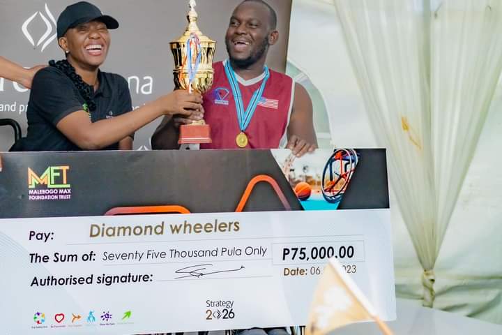 moffd999's tweet photo. DTC Botswana sponsored wheelchair basketball tournament at more than 250,000 pula. The first for Bots https://t.co/MLkmfBSbEP