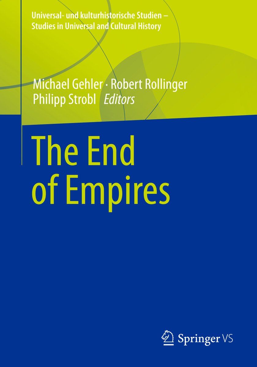 #Abbasid #Mongol #Timurid
#Aksum #TangDynasty
#SoutheastAsia #NapoleonicEmpire
#PersianAchaemenid
#Roman #Parthian
#Sasanian #Kushan
'The End of Empires'
eds. Michael Gehler Et al.
PUB: Springer 2022
#OpenAccess in Egypt Provided by EKB w/o login
link.springer.com/book/10.1007/9…