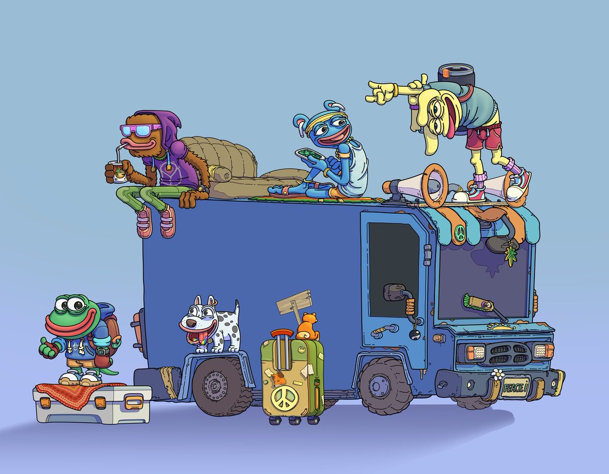 Friends, thanks for the likes and reposts! Feedback and your support mean a lot to me! There is very little left and the work will be ready! #FrogFam #Pepe #Nft