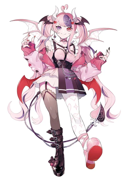 VShojo ironmouseちゃん()の三面図制作しました!