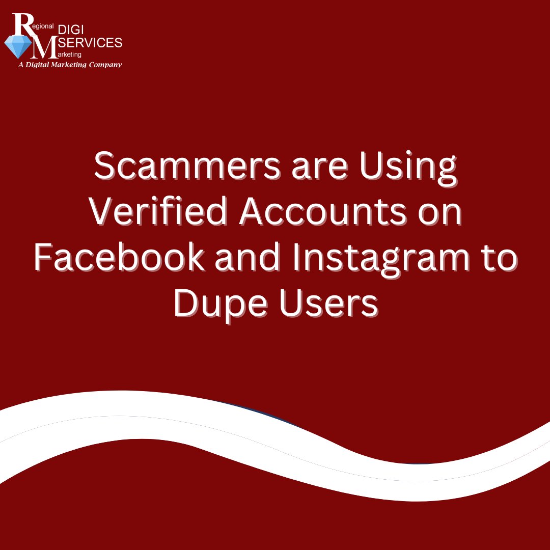 LearnDigital8's tweet image. Scammers Are Using Verified Accounts On Facebook And Instagram To Dupe Users.

#Scammers #verifiedAccounts #facebook #instagram #rmdigiservices #socialmediaagency #facebookmarketingexpert #instagranmarketingstrategy