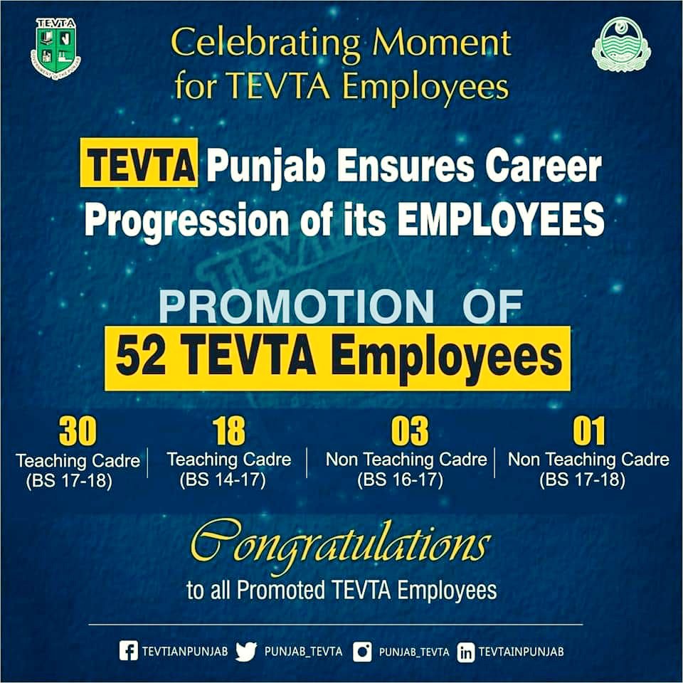 TEVTA Related Studies Department tweet media
