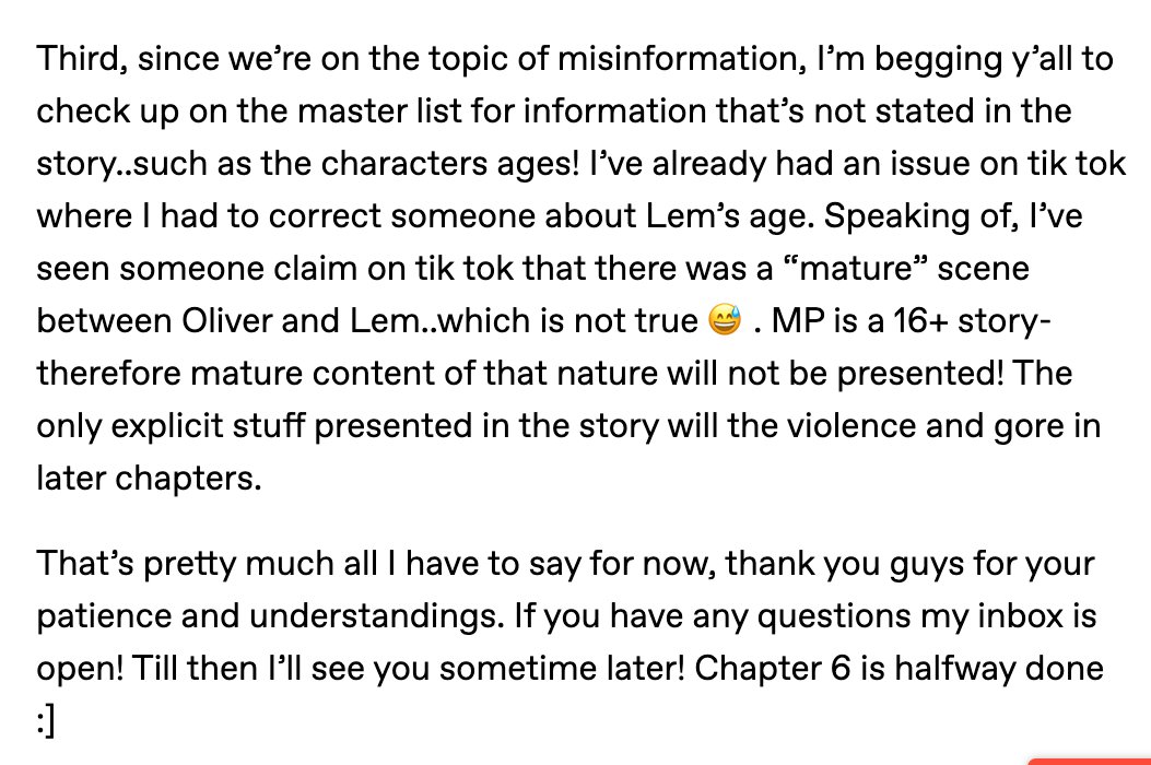 a message from the creator of mp, please read /srs #MadeleinePhantasms