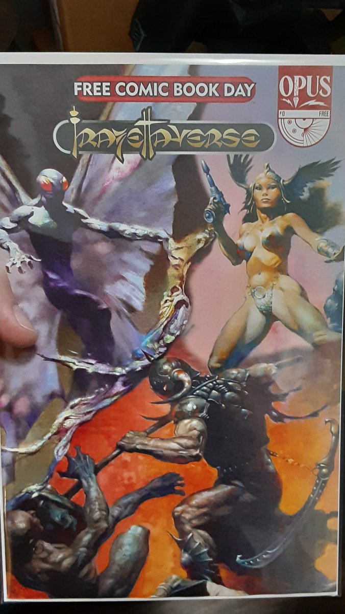 DarthPaxx's tweet photo. @conskipper @frazettagirls @OpusPublishing @frazettaverse @SaraFrazetta 😁 https://t.co/rVXKa6VkYO