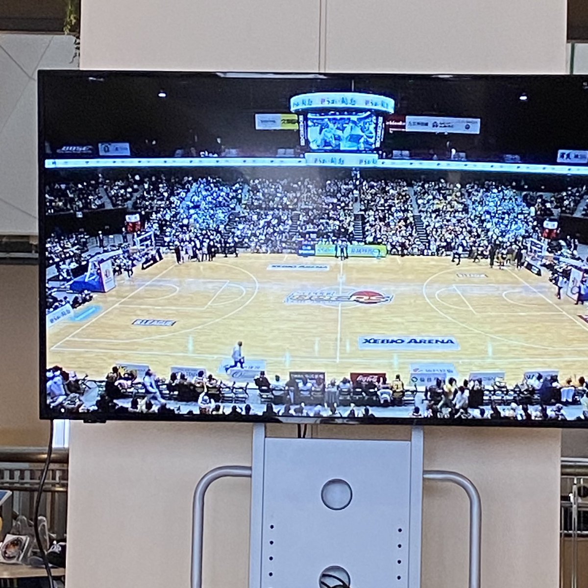 gorldencasles75's tweet image. #群馬クレインサンダーズ 
#パブリックビューイング 
#NETGEN 
#前橋県庁 
目の前で試合が行われているかのように
盛り上がってます。