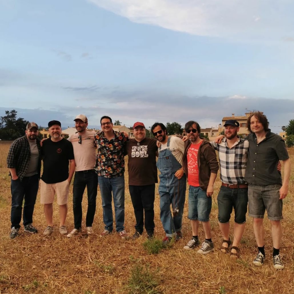 Our  Mallorca trip with <a href="/atticlights1/">Attic Lights</a> has been so much fun, ending last night in a wee outdoor gig. Playing the new songs live for the first time has been great for us. Hopefully for the audience too! Big thanks to <a href="/PecanPieMusica/">Pecan Pie</a> for making the weekend so good. 👏