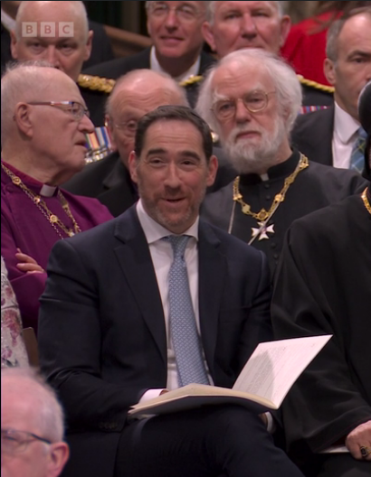 dandiedinmont's tweet photo. Mazal Tov to Senior Rabbi Joseph Dweck @rabbidweck who represented the Spanish and Portuguese Sephardi Jewish Community @sandpuk at yesterday's Coronation. 

I hope it was an enjoyable and inspiring occasion. How wonderful to witness history being made. https://t.co/vBXb1cOCXm