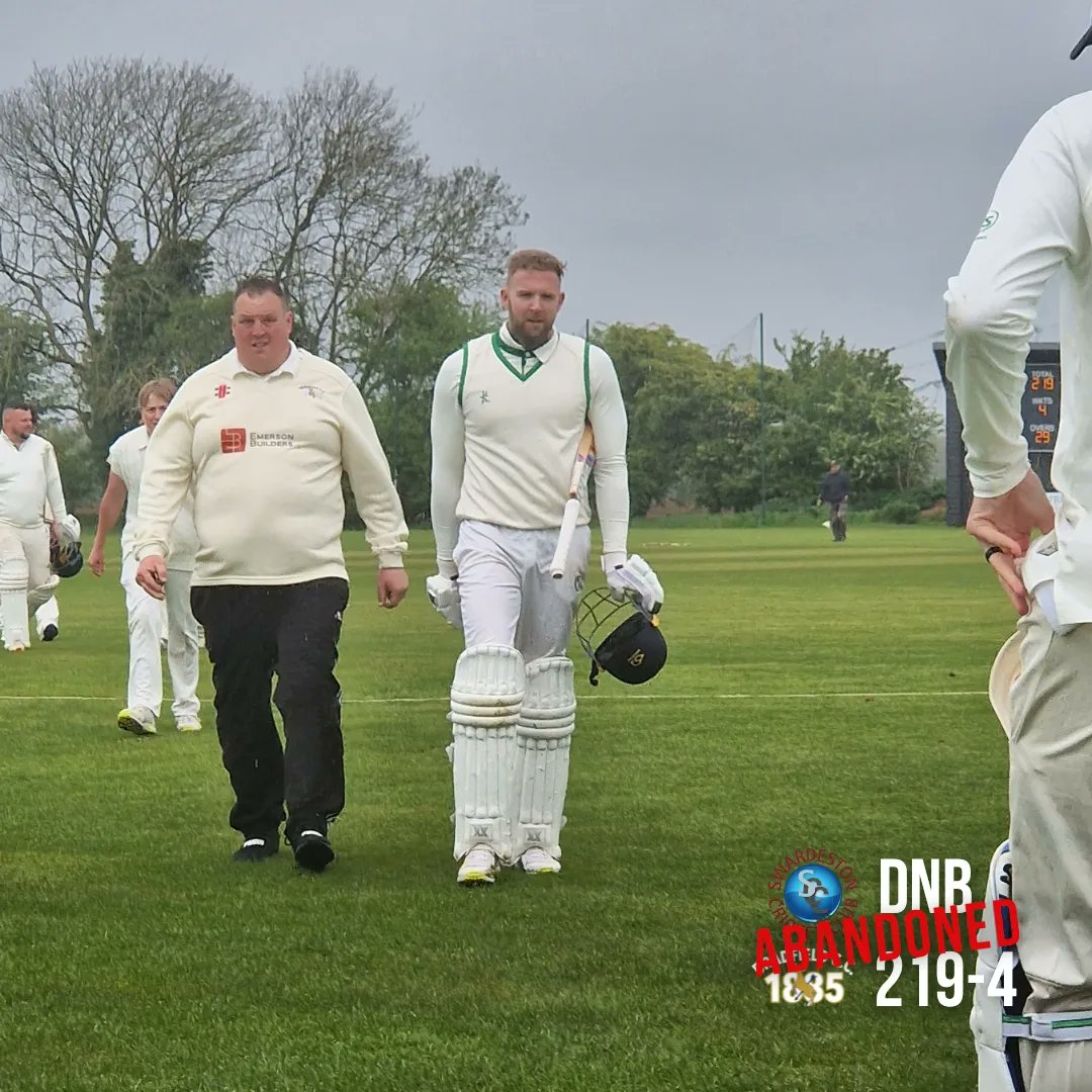 BradfieldCC1885's tweet photo. 📷 Week 2 - 2ndXI vs Swardeston CC

A great performance from our 2ndXI (including an impressive century from @rbnumber1 🏏) fell victim to the British weather 🌧

Match Abandoned 

#matchabandoned #2ndXI #divisionfour #norfolkcricket #bradfieldcc https://t.co/f6p1BSm2Bk