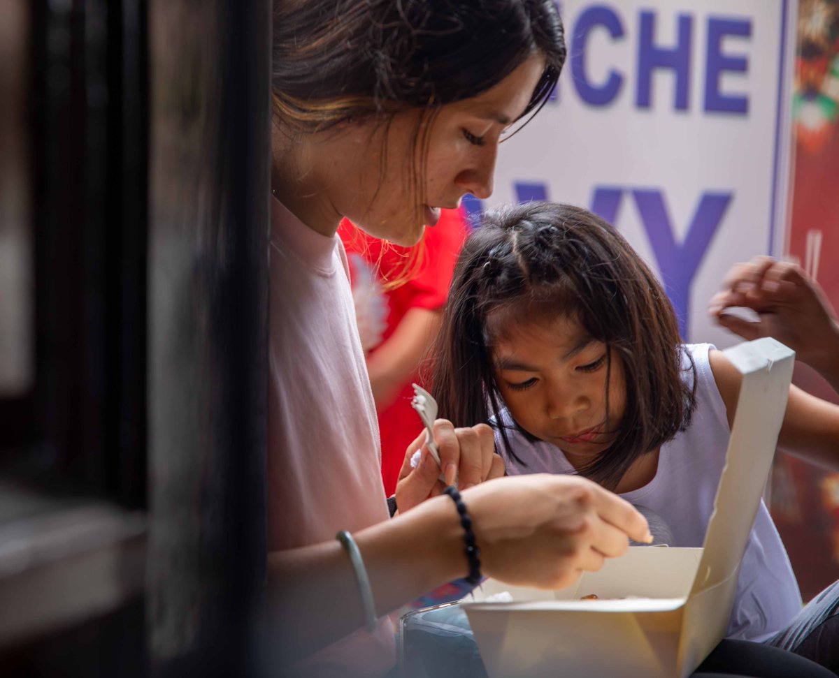 Sailors and Marines  assigned to <a href="/Official13thMEU/">13th Marine Expeditionary Unit</a> and amphibious assault ship <a href="/USSMakinIsland/">USS Makin Island</a> (LHD 8 ) participate in a  community relations event hosted by La Proteccion de la Infancia, May 3, 2023, while in the Philippines.

#USNavy | #InternationalByDesign