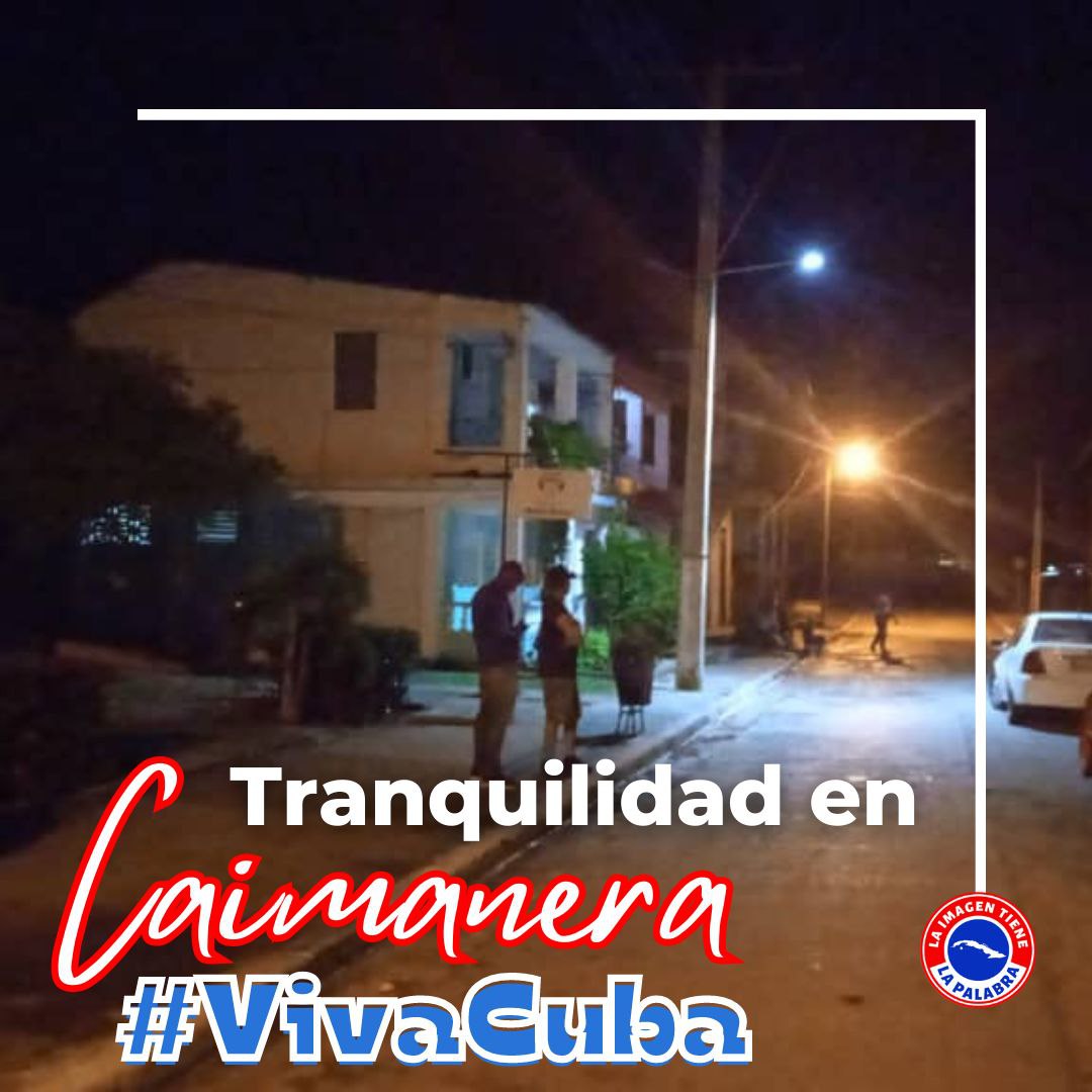MambiTunero's tweet photo. Disfrutamos de mucha tranquilidad en nuestra #Cuba  Socialista y no permitiremos jamás que eso cambie, la vigilancia revolucionaria no la descuidaremos ni ahora ni mañana
#VivaCuba
#DeZurdaTeam 🤝🦈 https://t.co/z0t46qriJ3
