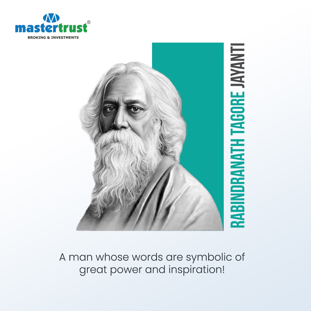 master_trust's tweet photo. Happy Rabindranath Tagore Jayanti!

A man whose words are symbolic of great power and inspiration.

#rabindranathtagorejayanti #RabindranathTagore #India #poetry #literature #mastertrust #38yearsofmastertrust https://t.co/wVczjJLM4D
