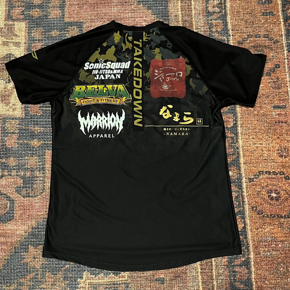 今回RIZIN.42の大会でご協賛していただきましたファイトショーツ、T