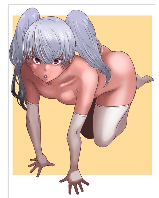 ポーズは洋ピン模写。大丈夫、ちゃんと履いています。 