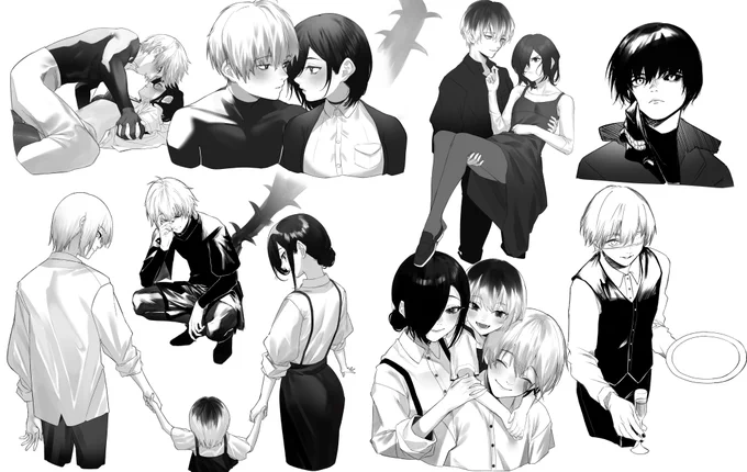 Sketches #東京喰種