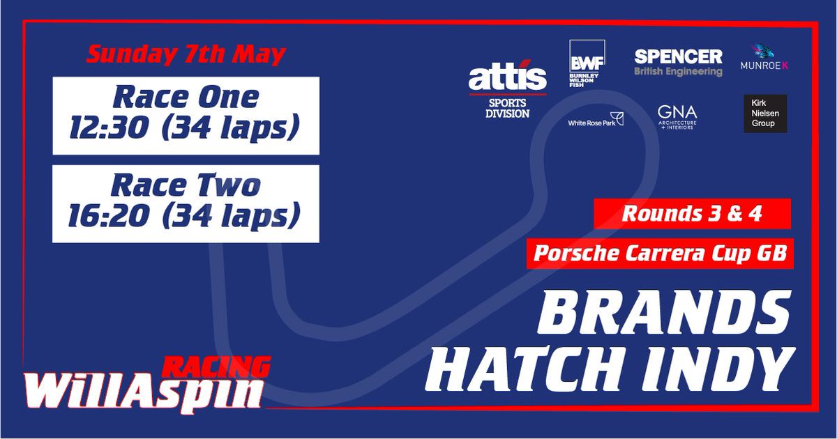 It’s a new dawn and a new day. No rain forecast today so we can hopefully enjoy a dry track and get down to some serious racing, and you can watch it all live on ITV4. 

#Porsche #CarreraCupGB