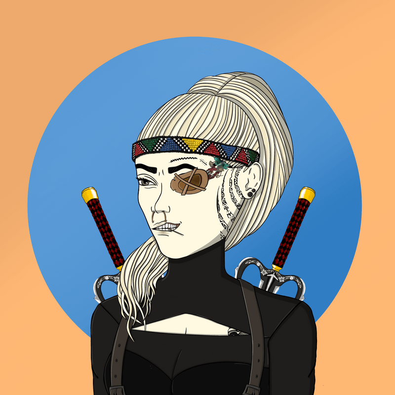 Q2/Q3 has some huge milestones for @SoullessCitadel and Shibui Labs. 
To kick it off, I felt like giving away an NFT from our Woman Warrior's collection.

GIVEAWAY
🚨🚨🚨 A Mythic (rank 71/5555) 🔥🔥🔥 
To enter: Like and retweet. 🙏