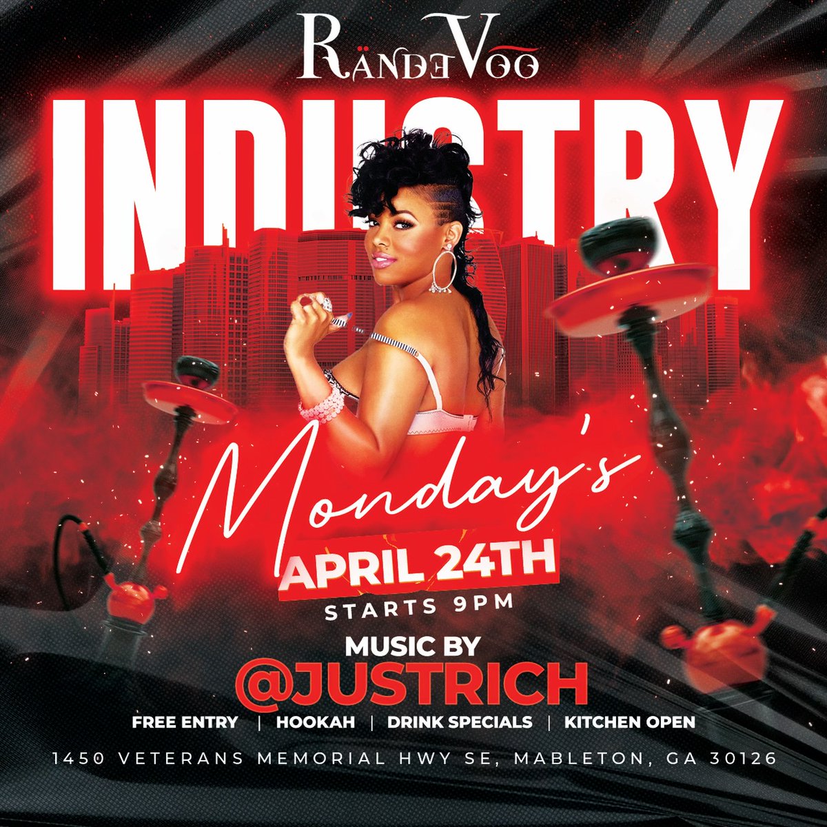 RandevooLounge's tweet image. "Kickstart your week with Industry Mondays at its finest! 🎉💼 #IndustryMondays #NetworkingHub #MondayMotivation #BusinessAndPleasure #ProfessionalParty #StartTheWeekRight"
