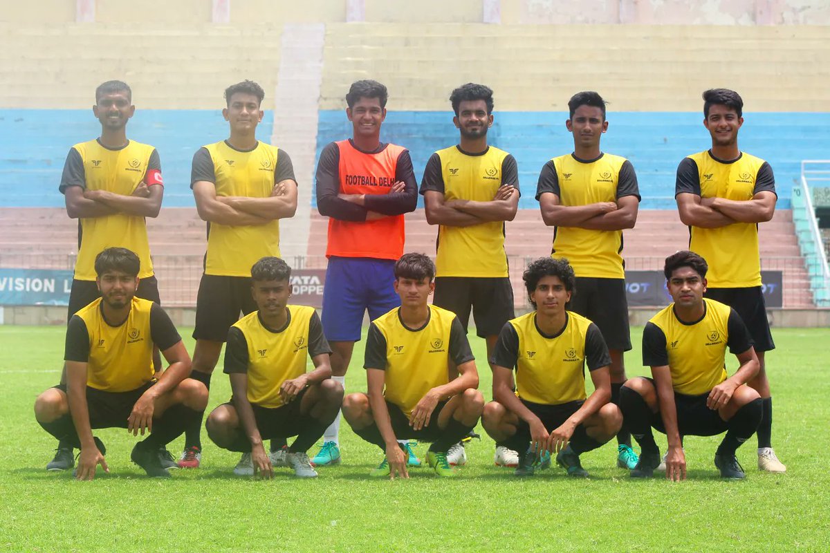 FootballDelhi's tweet photo. 3οΈβ£rd Game in Quarter Final of FD #BDivisionLeague π is on π₯
Warriors FC π Collegian FC
#Footballdelhi
#FDBDivisionLeague #FDBDL #IndianFootball https://t.co/ijawMIlE9u