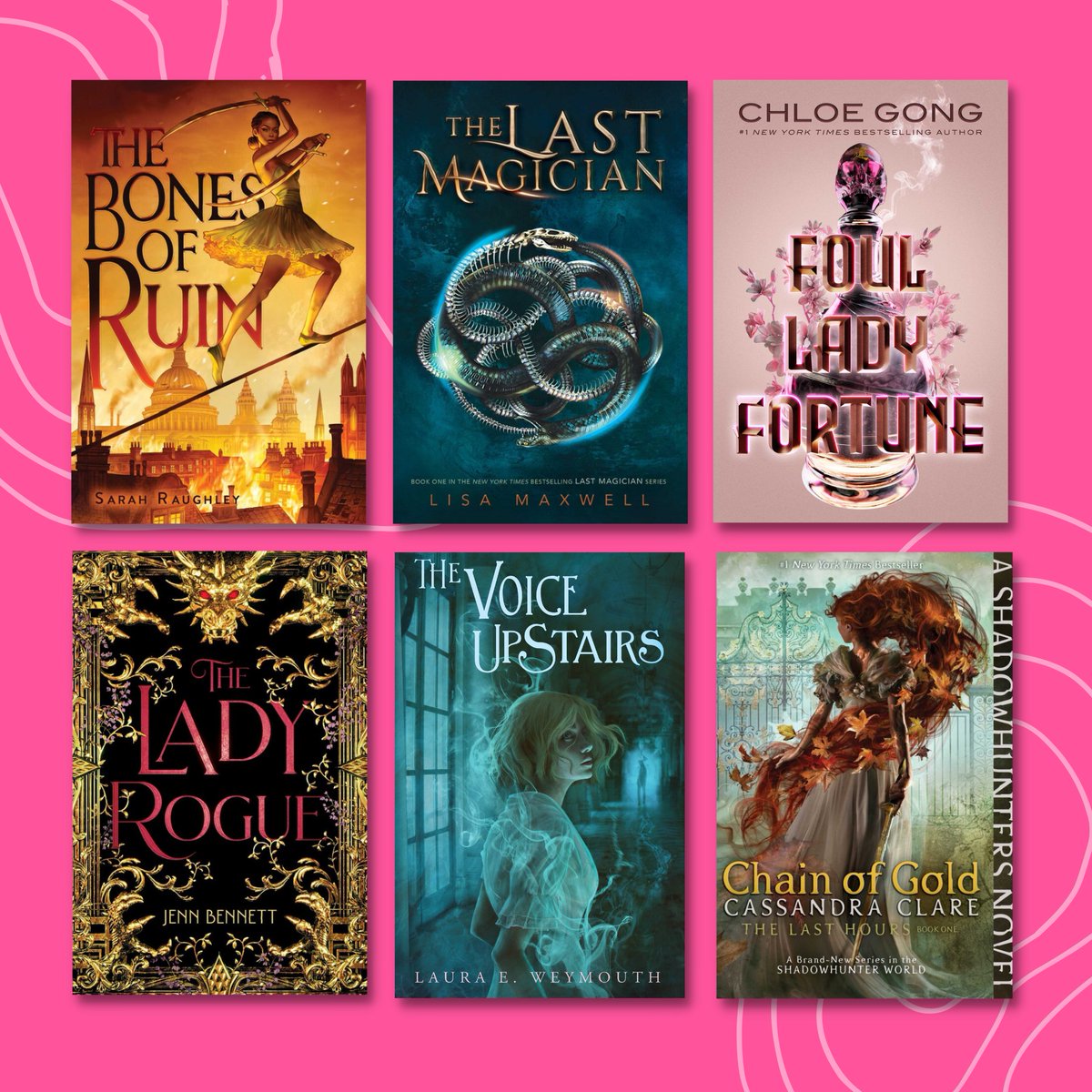 simonteen's tweet photo. If you love the #InfernalDevices series, these book recs are for you! https://t.co/Rfb9wArSHS