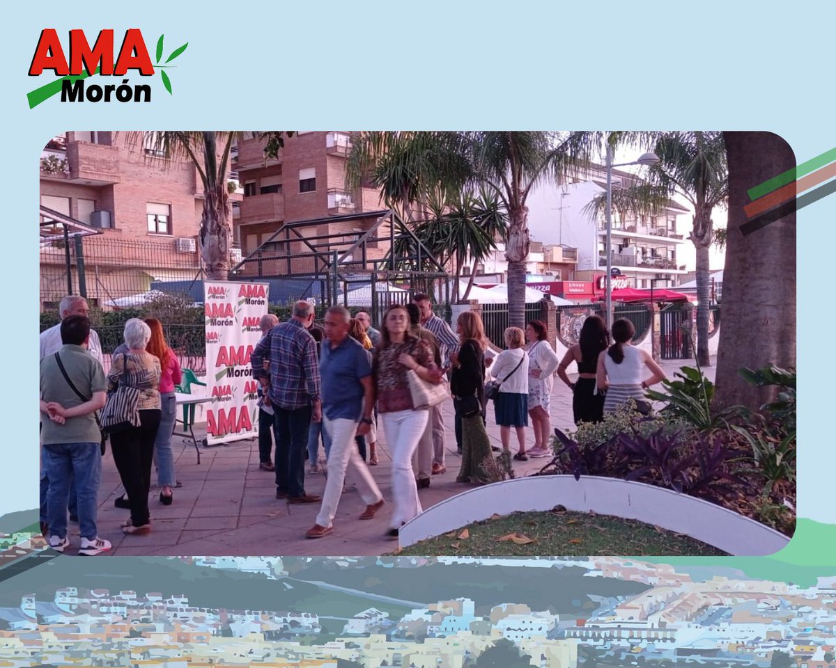 amamoron's tweet photo. MESA INFORMATIVA|

El pasado viernes estuvimos en el Paseo de la Alameda. Allí pudimos atender las diversas propuestas, opiniones y sugerencias de los ciudadanos de Morón.

Seguimos atendiendo vuestras propuestas por WhatsApp en el número 601 62 90 23 https://t.co/Lvh1HFnjHP