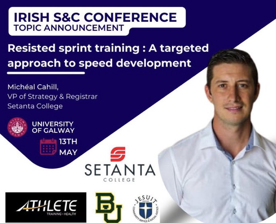 Irish Strength & Conditioning Network (@irishscnetwork) on Twitter photo Really looking forward <a href="/MCahillPhD/">Micheál Cahill</a> presenting at the conference this week!!
#irishsc #connectingcoaches Really looking forward <a href="/MCahillPhD/">Micheál Cahill</a> presenting at the conference this week!!
#irishsc #connectingcoaches