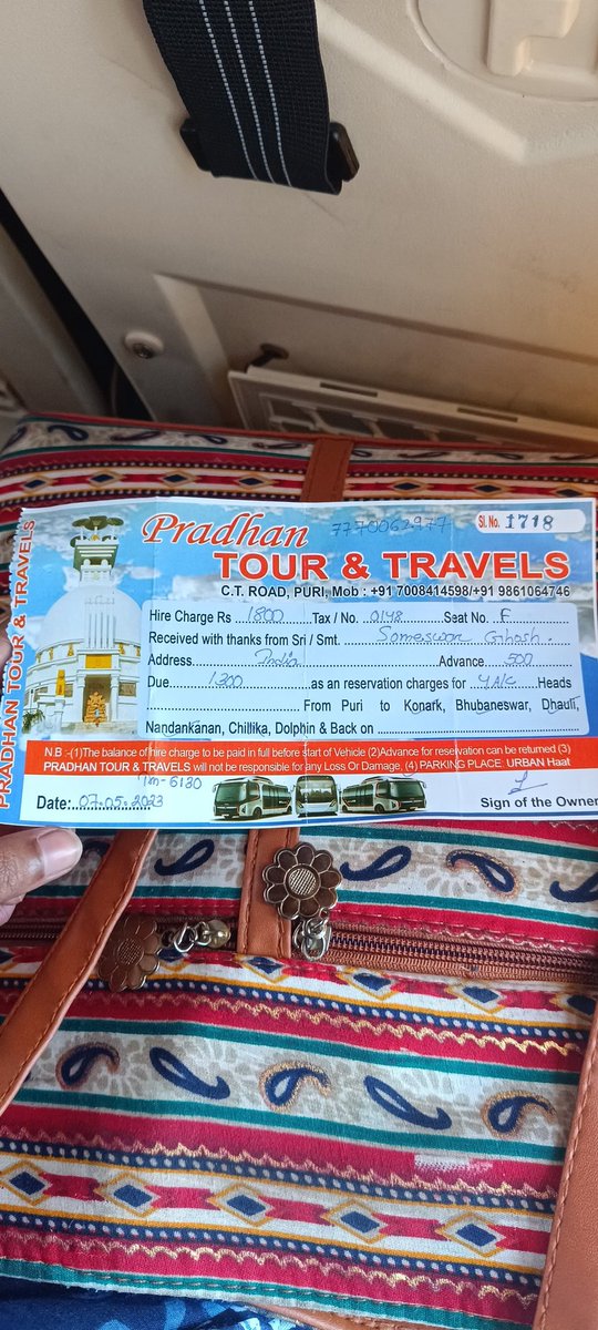 Rinkusantra's tweet photo. #Fraud_alert #Odisha_tourism
We were absolutely unware about this extra cost. That was absolute dissapointment and we fell cheated. We couldn't see the famous odisha tourism spot Dhauligiri. Plz take action against this tavel agencies. 
@odisha_tourism @CMO_Odisha https://t.co/upejqM9fTi
