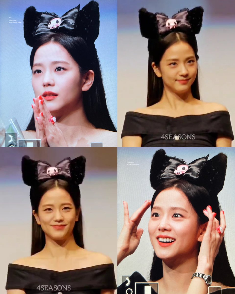 jichuhourly's tweet photo. kuromi jisoo today https://t.co/28pTBsRHH1