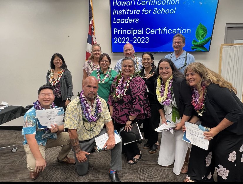 Congratulations to our 2023 HICISL Future Principals!