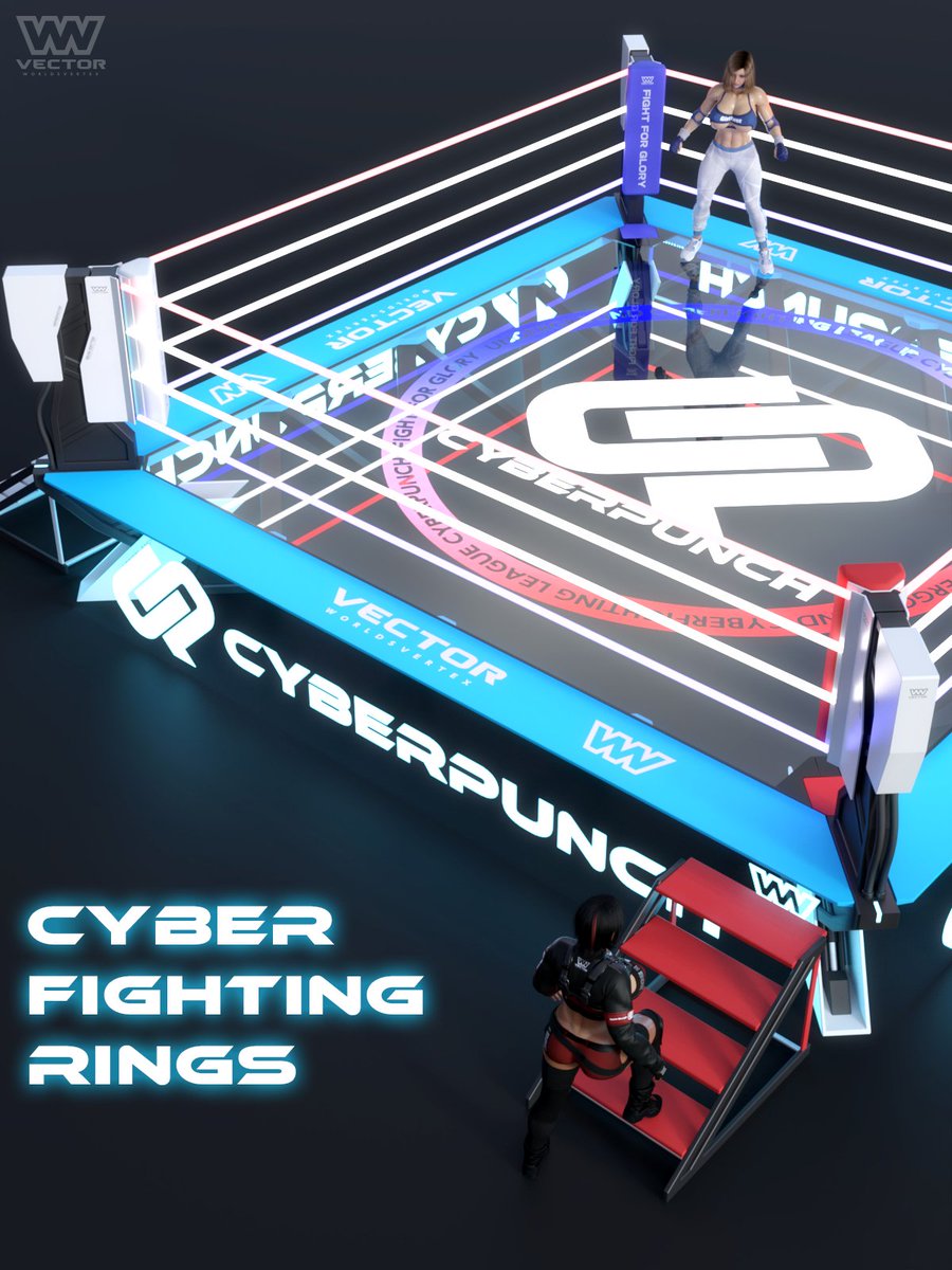 3DShards's tweet photo. Cyber Fighting Rings – 3D SHARDS https://t.co/Tuamd8wgfY  #cybepunk #fightingring #ww #cyber #daz3d #dazstudio #3dshards https://t.co/FbNQlmjY13