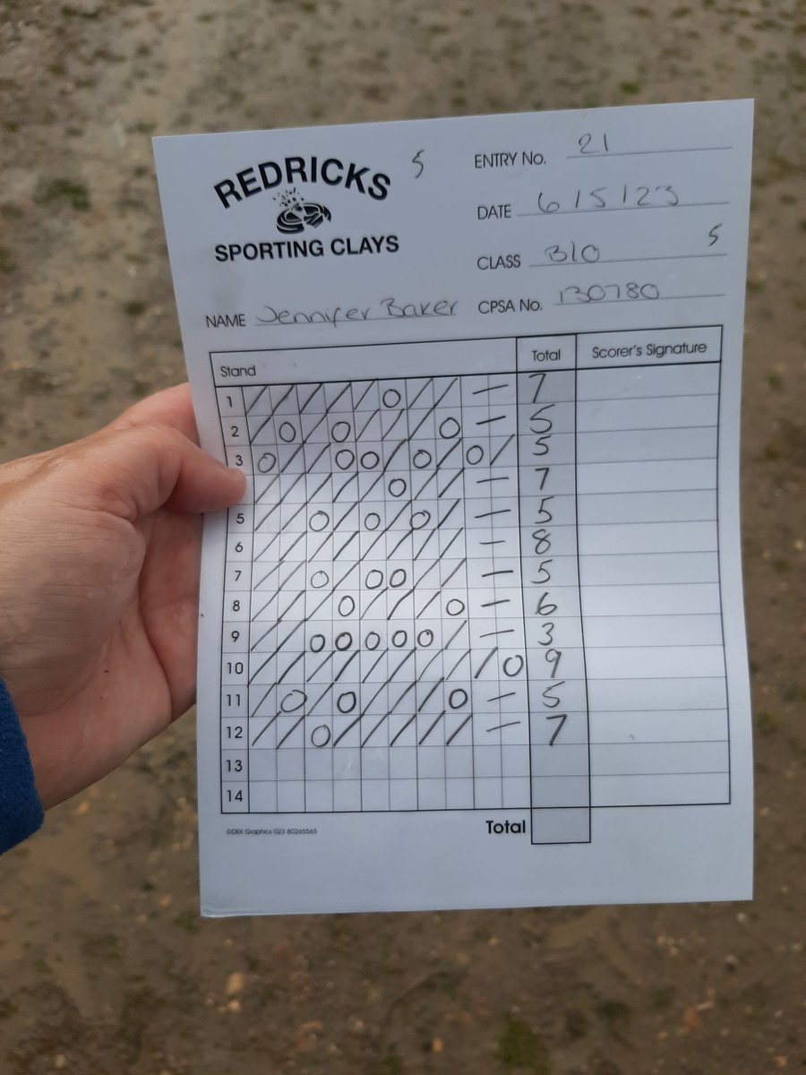 Redricks for the England team selection shoot yesterday. Mostly managed my r to l woes apart from a low quartering away on Stand 3. Let myself down on the sim teals on 9, attacked the first pair but slowed my gun on the rest. Hit the distant stuff well. 72 again.