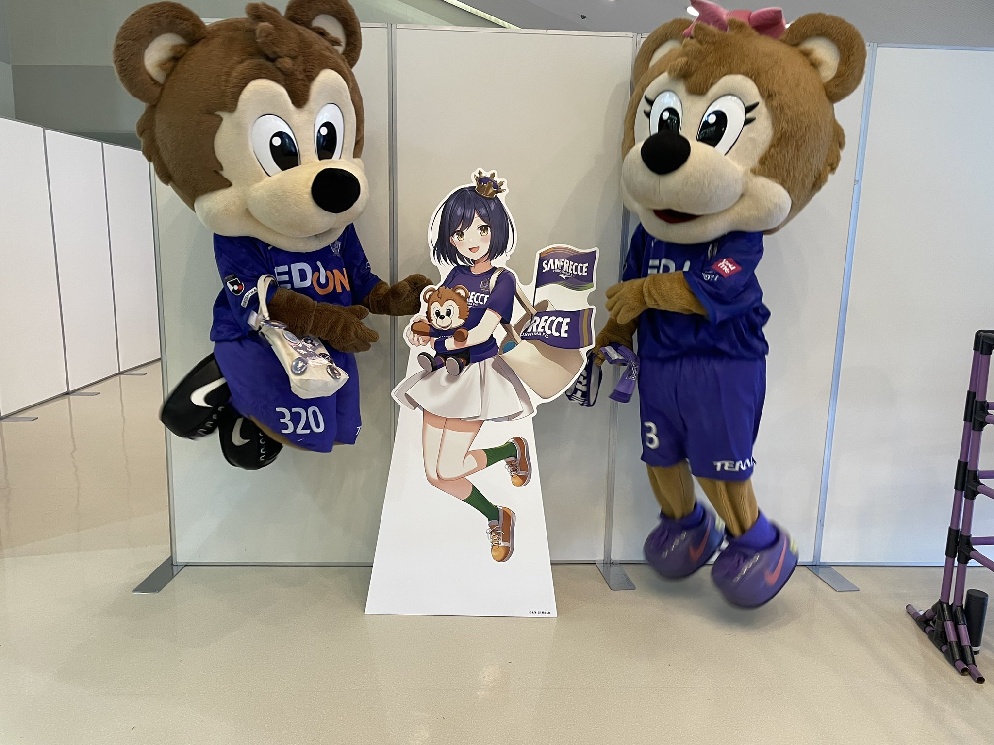 サンチェ Jr【サンフレッチェ広島公式マスコット】🐻 on X: サンチェ Jr【サンフレッチェ広島公式マスコット】🐻 on X: