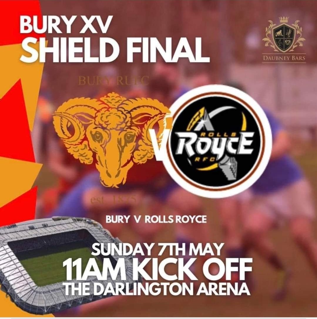 Good luck to <a href="/Buryrufc/">Bury RUFC</a> today playing in the <a href="/PapaJohnsTrophy/">.</a>  today.