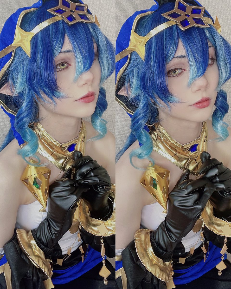 hiroohime_'s tweet photo. ⚠️女性コスプレ‼️
#原神 #GenshinImpact

❄️レイラちゃん❄️ https://t.co/luXfTnWhpj