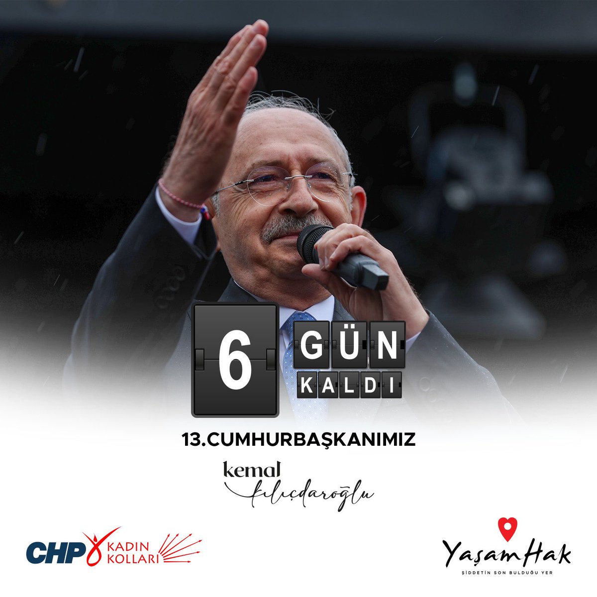 Seçime 6 gün kaldı. 
#GeliyorGelmekteOlan