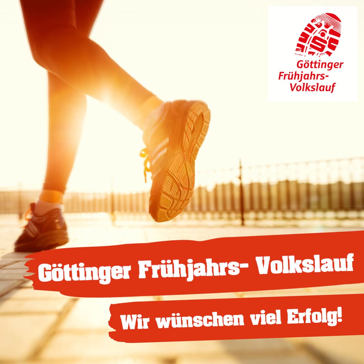 Das nächste Ausdauersportevent in der #sportstadtgoettingen steht an!
Die <a href="/spk_goettingen/">Sparkasse Göttingen</a> lädt heute zum 37. Frühjahrs- Volkslauf ein 🔥
Wir freuen uns gemeinsam mit den Veranstaltern der <a href="/spk_goettingen/">Sparkasse Göttingen</a> auf den Lauf und wünschen allen Teilnehmenden einen tollen Tag !