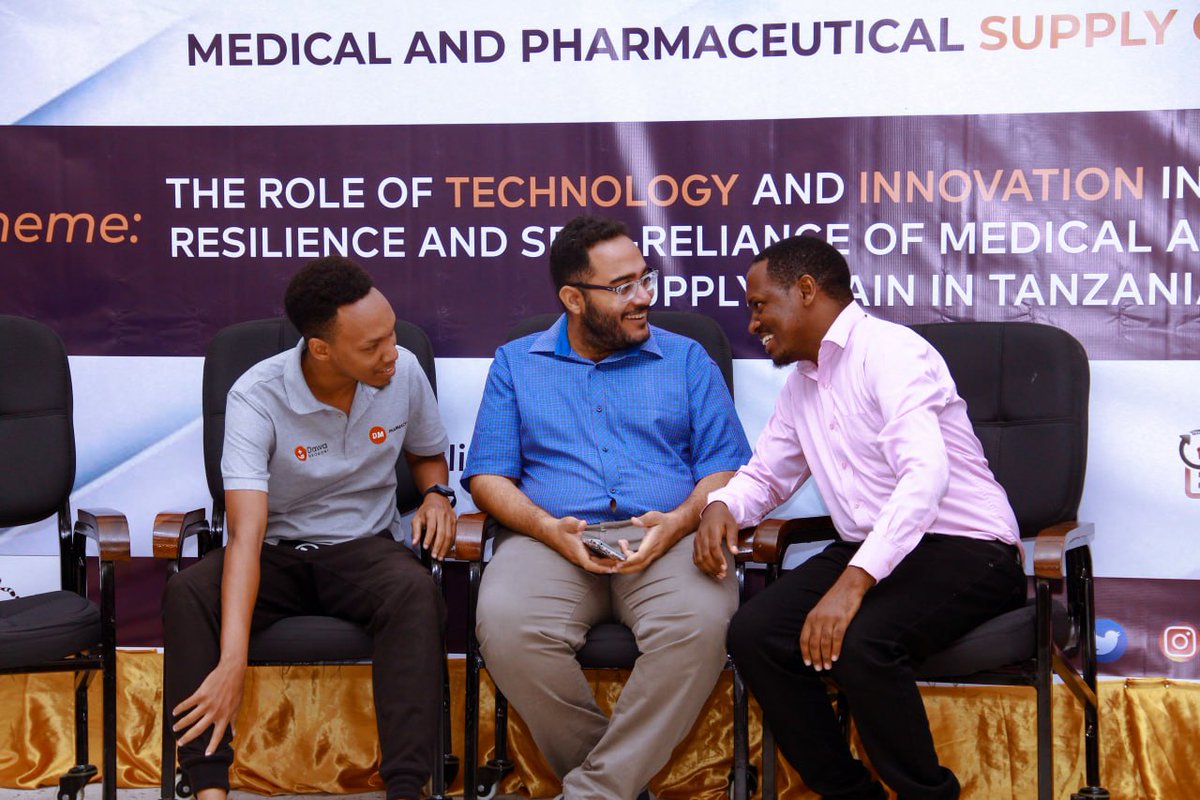 HamisiMsagama's tweet photo. It was a great discussion on Innovation and Technology in Pharmaceutical Supply Chain. .its a very interesting area to explore and impact..
Thanks to the organizers @muss_debate and seniors @faryus88 @TumainiMakole @AfricaCDC @WHO_Tanzania @FIPECPG @AfyaIntel https://t.co/vcARv63Kro