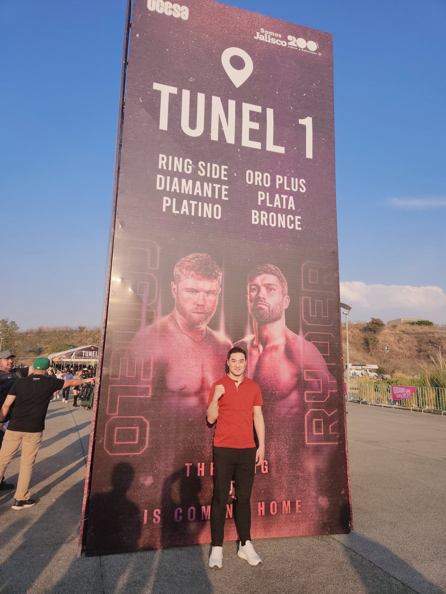 In Guadalajara for Canelo's fight