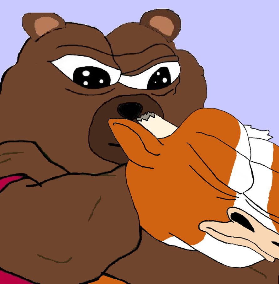 It’s good to see our oldest frenemy having so much fun! 😍

Together, $BOBO &amp; $PEPE are going to make that #BullRun!

Get rich in the bull… invest in the bear. 🐻 

#MMGA