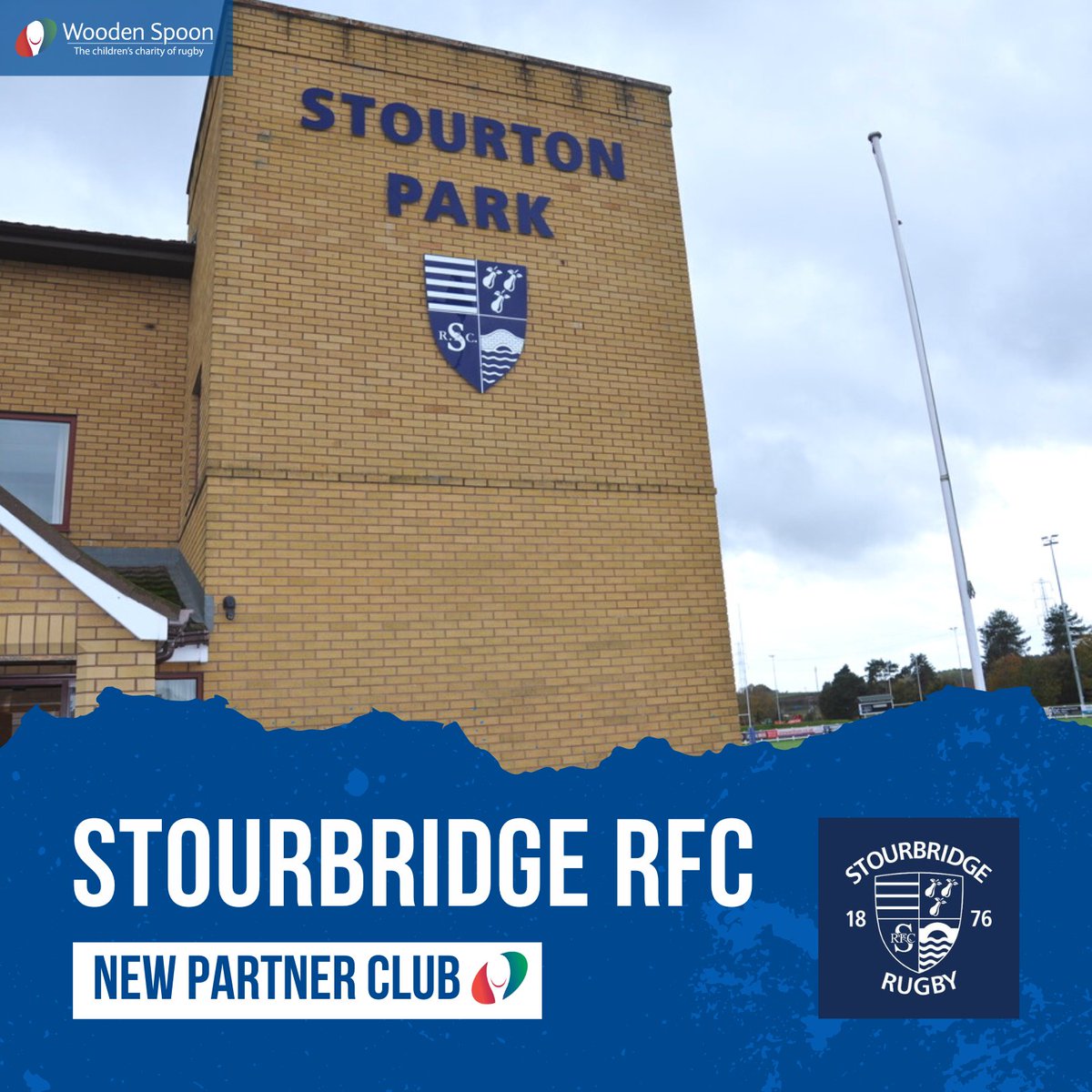 charityspoon's tweet photo. 🏉 NEW PARTNER CLUB 🏉

@StourbridgeRFC join the Wooden Spoon family!  

#PartnerClub #RugbyFamily https://t.co/wmqUM9XCPY