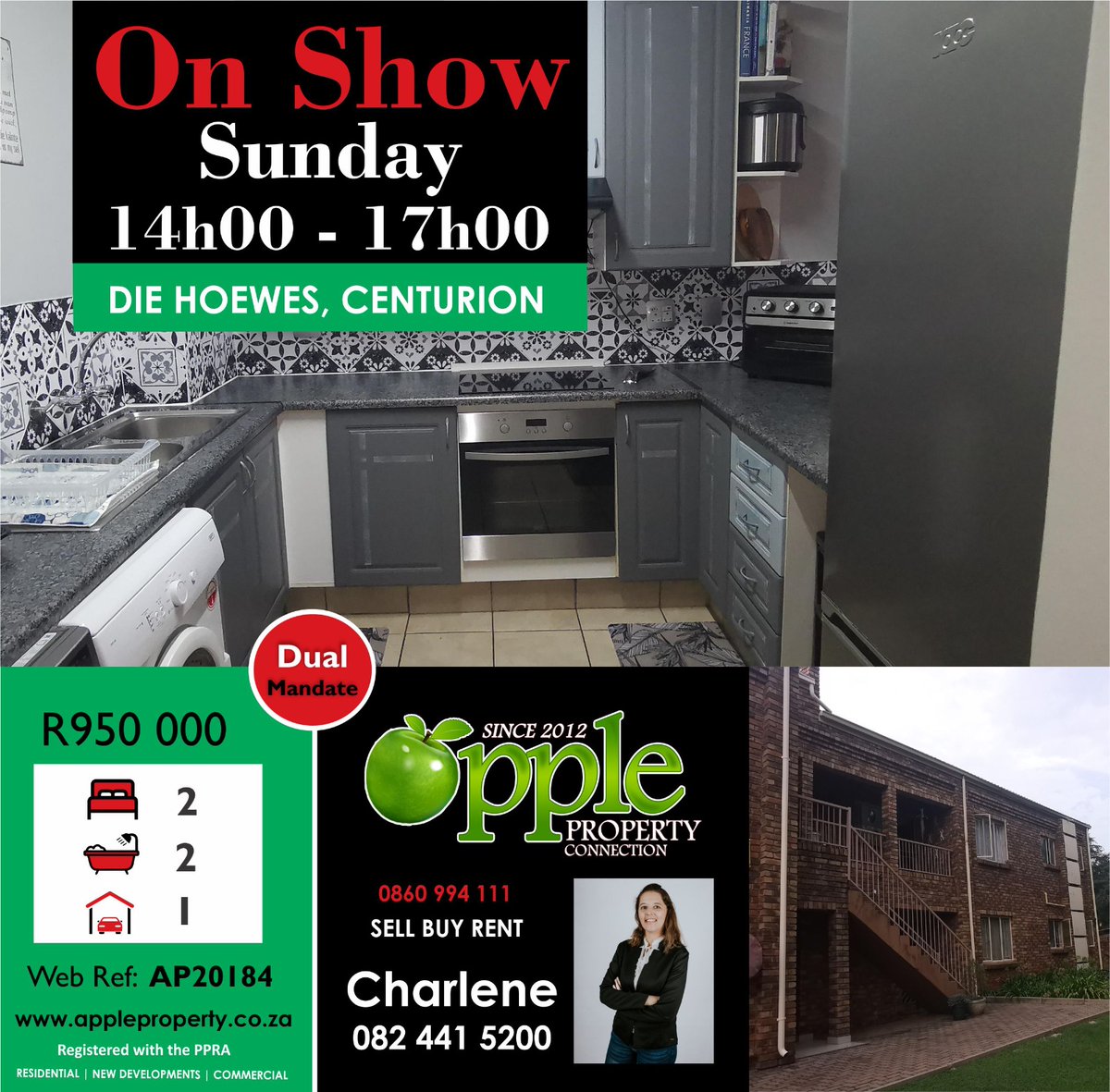 CHECK IT OUT!

7 May 2023

 #ONSHOW #forsale #diehoewes #centurion #ApplePropertyConnection
 appleproperty.co.za