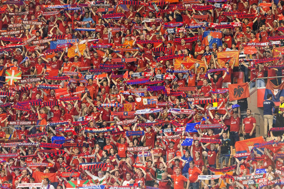 Lo que ayer hicisteis fue increíble. 

❤️ Muchas gracias, rojillos. 

#RealMadridOsasuna | #CopaDelRey | #CuestiónDeAlma