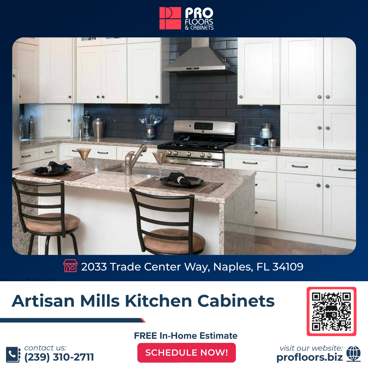 profloorsandca1's tweet photo. Artisan Mills kitchen cabinets are designed with both form and function in mind, providing you with ample storage space and a sleek, modern look that's sure to impress.

💻 https://t.co/GOCWdp02HG
☎️ (239) 310-2711
📩 https://t.co/OUZx6SrDP0
📍https://t.co/lhn6iKh7eo https://t.co/3w0bhArSFo